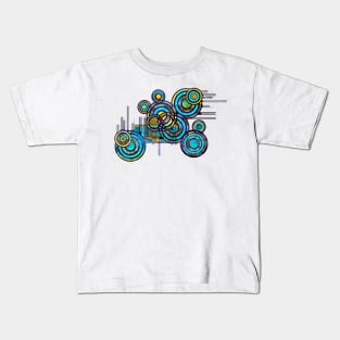 Simple Elegant Mechanical Industrial Engineer Kids T-Shirt